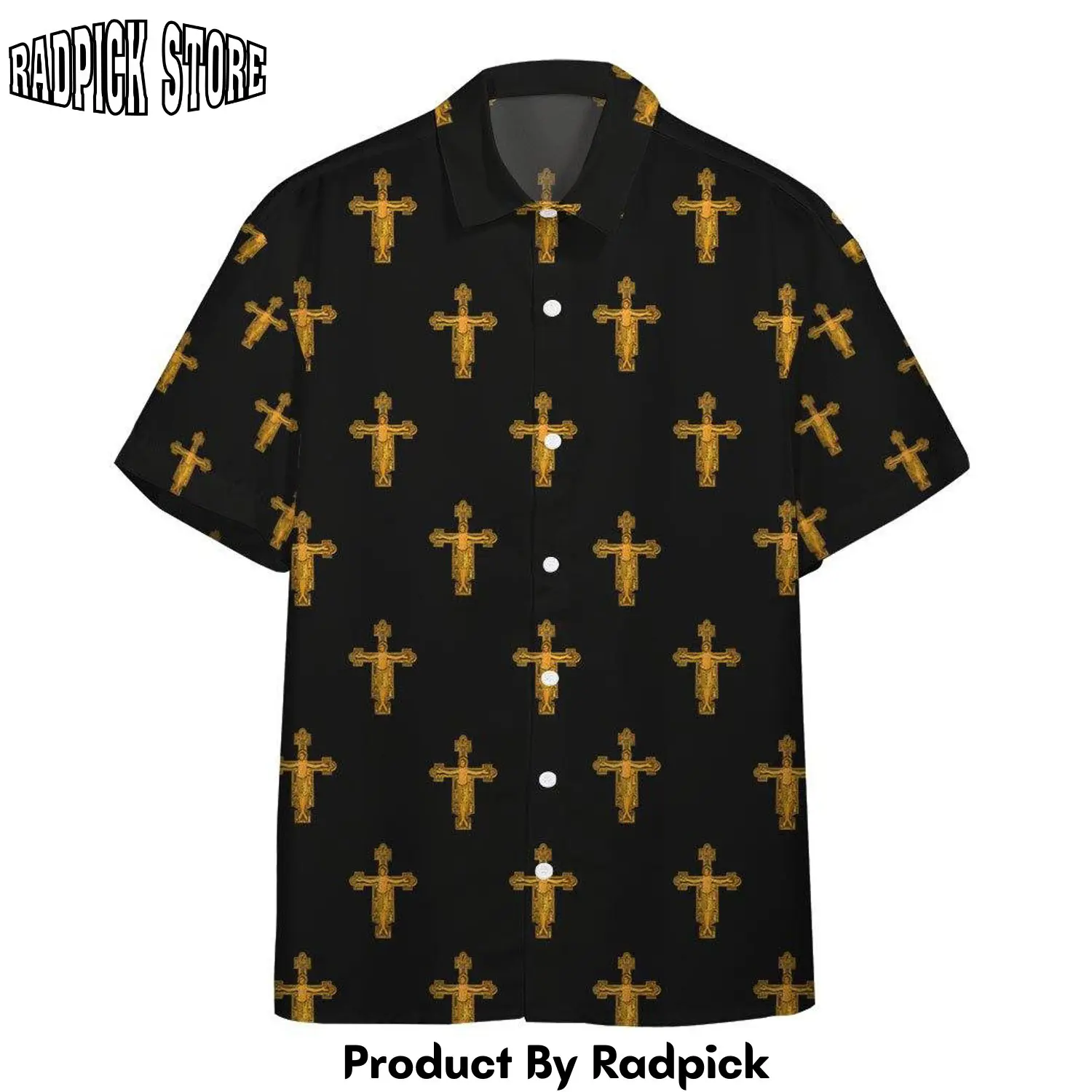 Radpick 3d medieval style jesus christ custom hawaii shirt rp292565